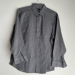 Bar III Dress Shirt, Grey, Size: 32/33, 16 1/2